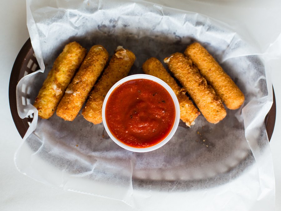 Appetizers from Angelo's Express pizza in Taylorville, IL