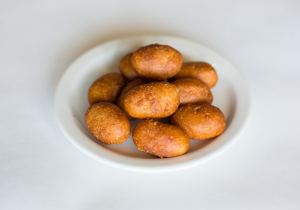 Mini Corn Dogs at Angelo's Express, Taylorville