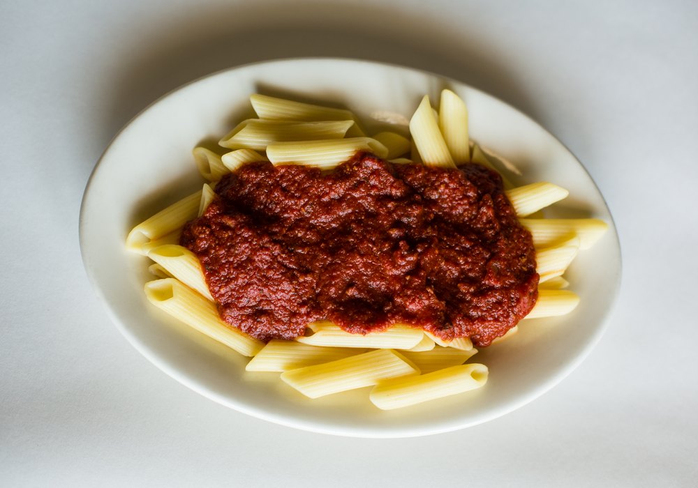 Mostaccioli at Angelo's Express, Taylorville